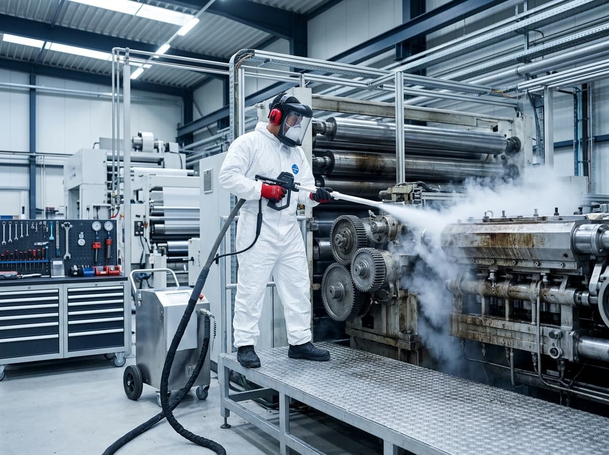 Industrial Equipment Cleaning