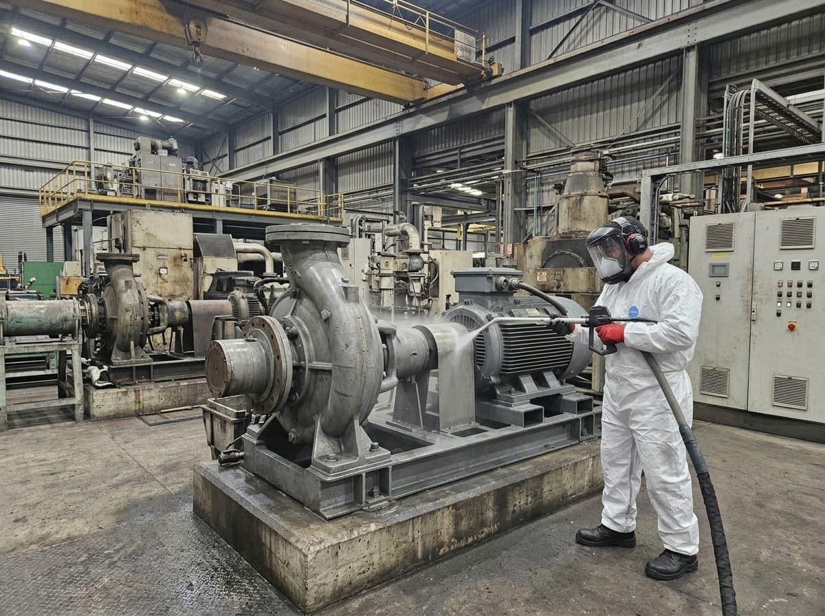 Industrial Equipment Cleaning