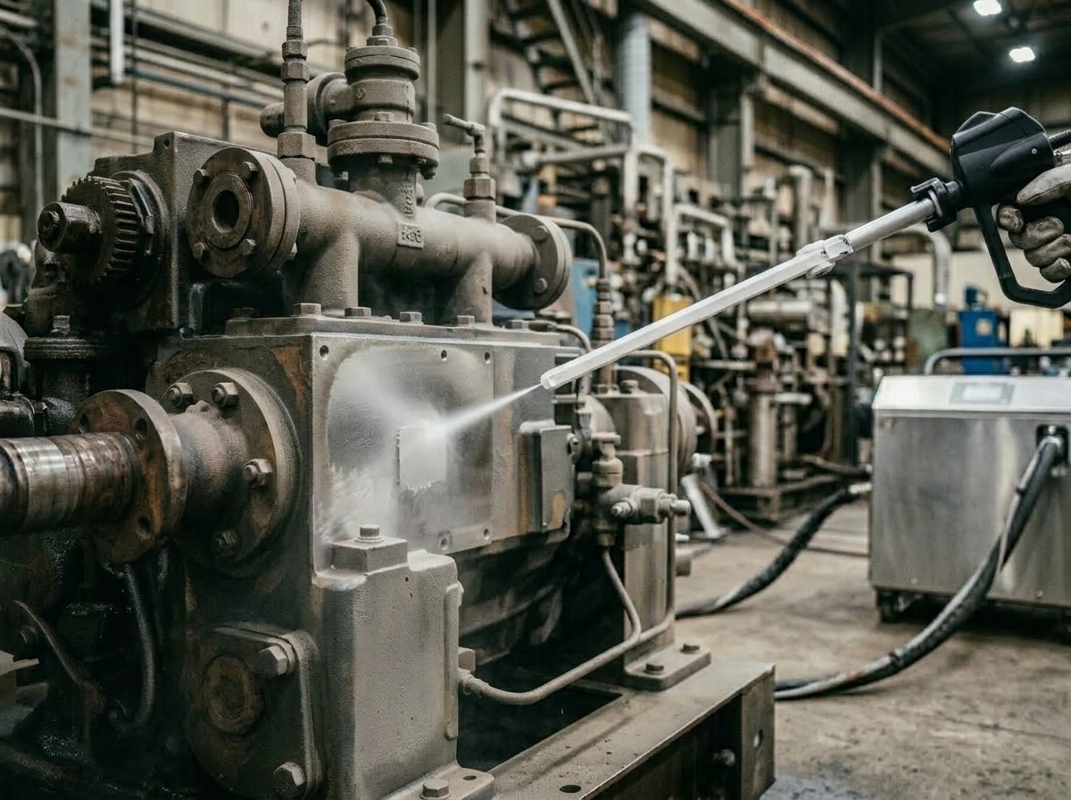 Benefits of Dry Ice Blasting in Industrial Cleaning